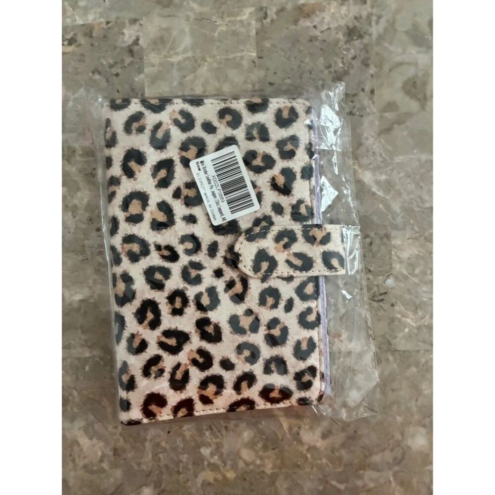 A6 Mini Leopard Print 6 Ring Binder Planner Cover - New